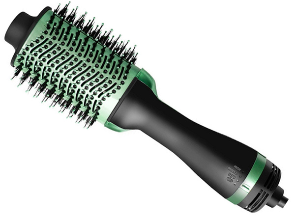 Secador de pelo rizador plancha de pelo cepillo grande 4 en 1