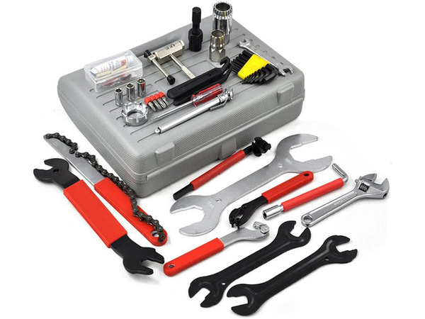 Kit herramientas bicicleta 44pcs tool box