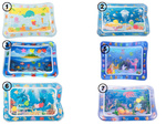 Inflatable sensory water mat for toddlers to play on