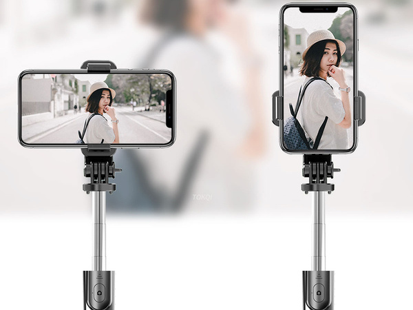 Selfie stick statiivi kaugjuhtimispult bluetooth