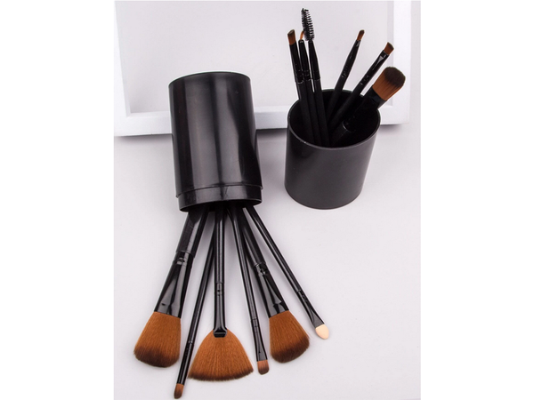Set of professional make-up brushes 12 pieces