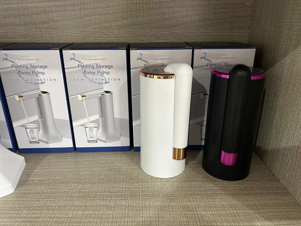 Bomba de agua nalewak usb plegable automática para botellas distribuidor