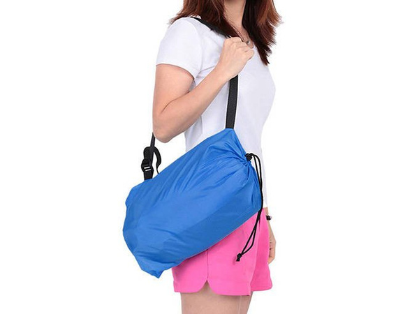 Nafukovacia rozkladacia pohovka lenivý vak vzduchové plážové kreslo matrac polohovateľný