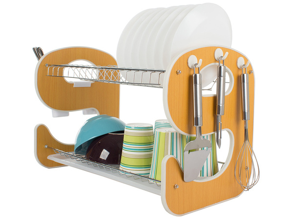 Nõudepesumasina kuivatusrest kahekorruseline