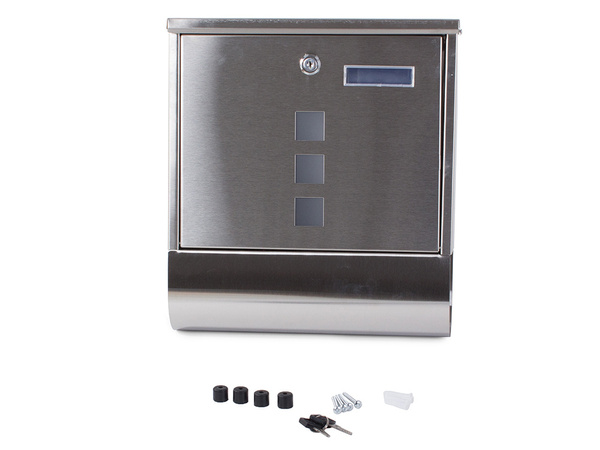 Letterbox newspaper mail with tube steel