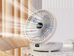 Galda ventilators saliekamais ventilators bezvadu galda klips stāvošs