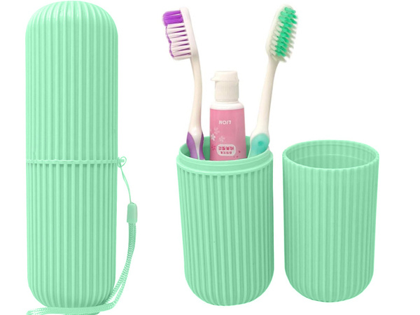 Estuche para cepillos de dientes organizador de viaje para pasta de dientes estuche para cosméticos
