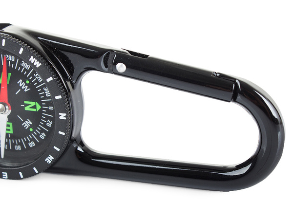 Fém iránytű iránytű turisztikai karabiner