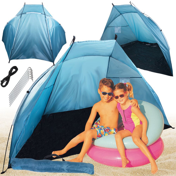 Tente de plage grand écran touristique pour la plage protection solaire