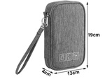 Organisateur de voyage pour valise sacoche pochette pour câbles