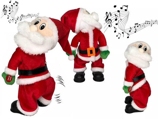 Plesno petje santa claus twerking smešno božič velika