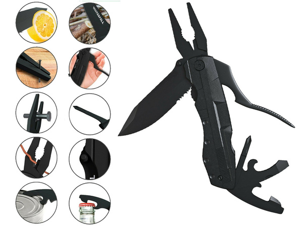 Multitool daudzfunkcionāls instruments kabatas nazis gadījumā