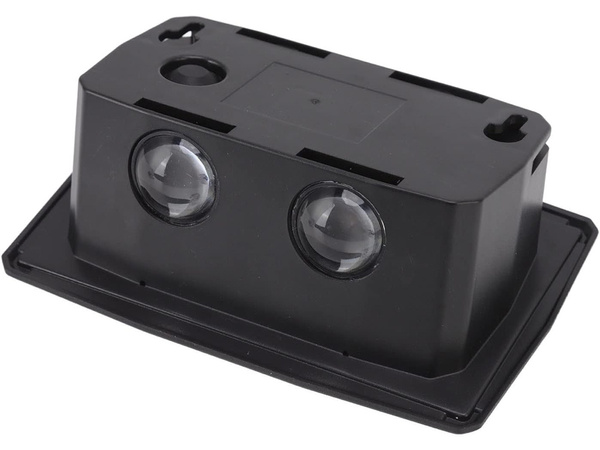 Solární led fasádní lampa se soumrakovým senzorem nástěnná nástěnná lampa