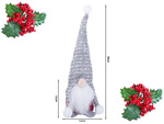 Gnome de noël gnome de noël sous l'arbre de noël