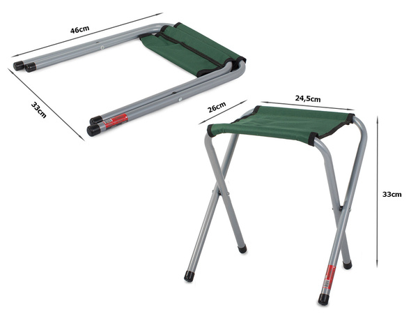 Туристический стул для рыбалки складной табурет