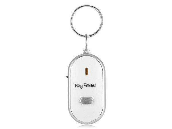 Pfeife schlüsselanhänger mit led leuchtet schlüsselfinder