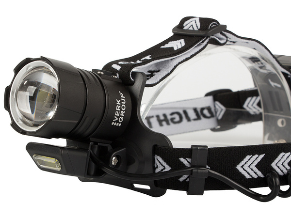 Head torch bailong led cree xhp360 powerbank