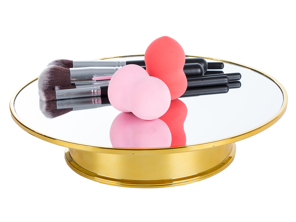 Rotating photo stand 360 degree mirror