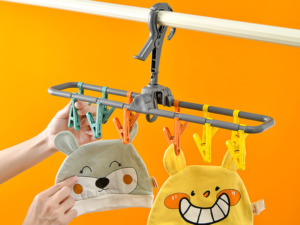 Žāvētājs zeķēm apakšveļas pakaramajiem apģērbu pakaramajiem 12 piespraužu komplekts