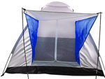 4-person iglo tent with canopy camping beach