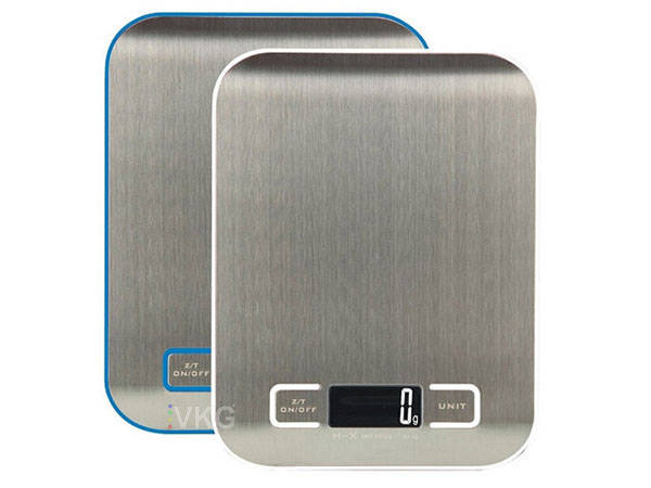 Elektroniline kodukaalu lcd 5kg lõõpetusest terasest