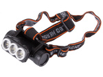 Linterna frontal linterna frontal recargable 3x led