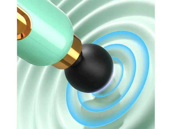 Mini masážní pistole výkonná masážní pistole přenosná + 4 hroty