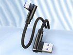 Usb-c typ c angle charging qc cable to phone 1m