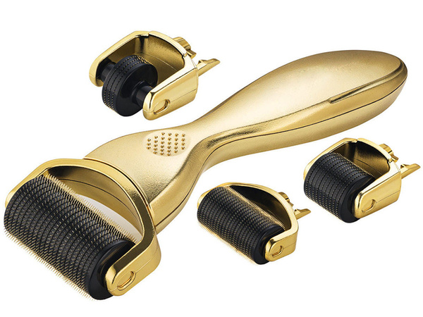Mezotherapy pigger massage face massage roller 3in1