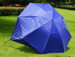 Sombrilla de playa pantalla plegable carpa de jardín 2en1 xxl grande con filtro uv