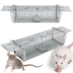 Piège à rats sans cruauté grande cage en métal xxl
