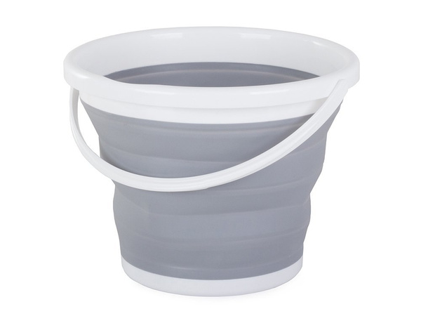 Sulankstomas silikoninis kibiras 10 litrų 10l