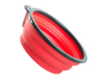 Bolsa plegable de silicona para perros de viaje 800ml