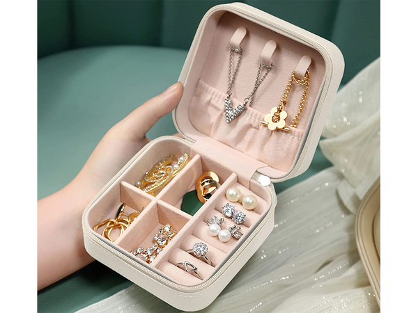 Casket organiser jewellery box zipper box