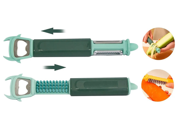 Vertical scraper for vegetables and fruit multifunctional steel scraper