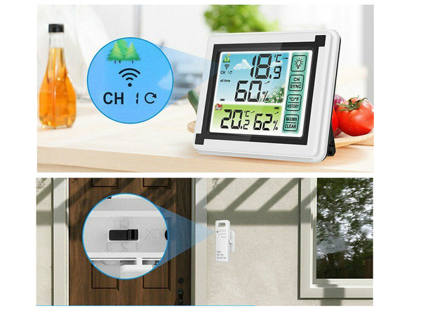 Wireless weather station hygrometer