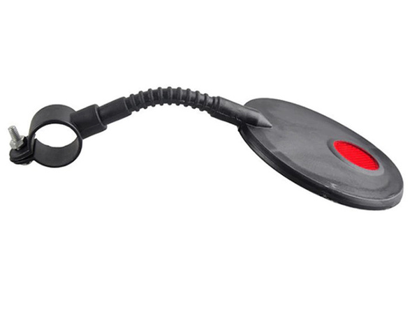 Bicycle rear-view mirror with reflector