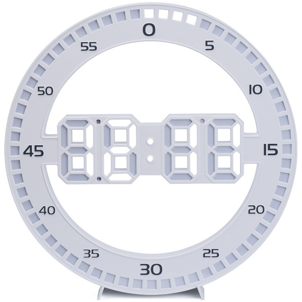Alarm clock led electronic thermometer with alarm backlit thermometer