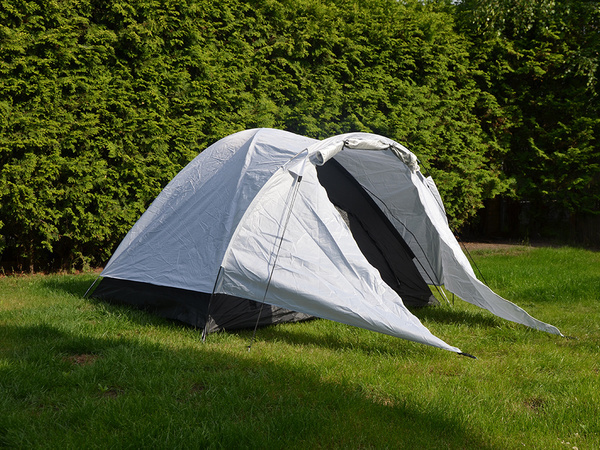 Cort pentru 3 persoane camping turistic capac vestibul