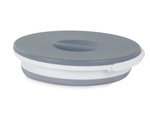 Cubo silicona tapa plegable 5l