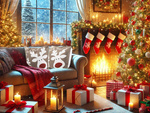 Weihnachts kissenbezug 45x45 für weihnachten