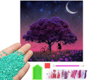Diamante bordado árbol conjunto diamante pintura