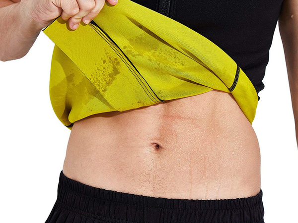 Pánske neoprénové fitness tričko na chudnutie