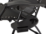 Folding beach chair zero gravity 2in1 chair with canopy