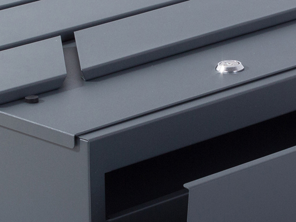 Mailbox for letters leaflets newspapers mail