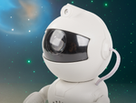 Proyector de estrellas astronauta luz nocturna proyector para niños espacio música