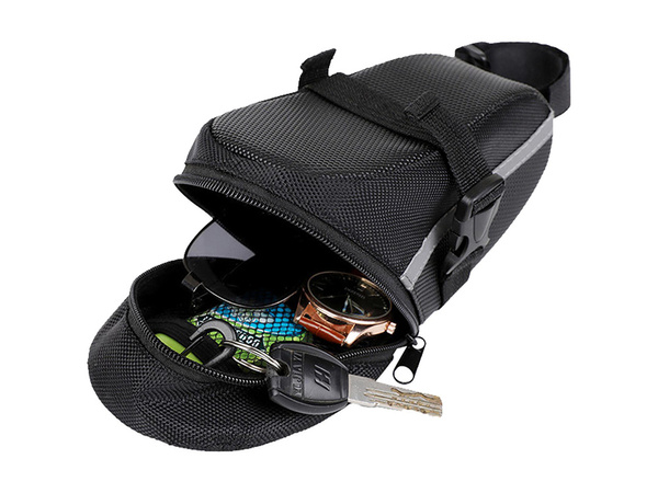 Bicicletă pannier sub șa caz sac impermeabil