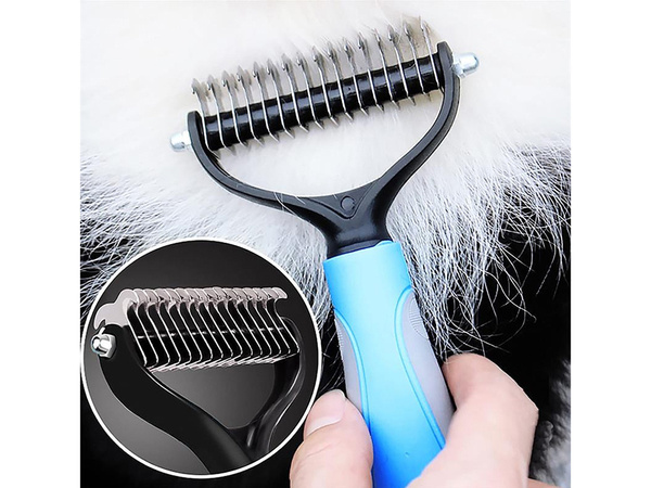 Trimmer fésű kefe eltávolítja a kutyaszőrt macskaszőrt