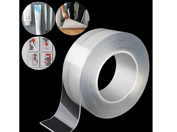 Dual transparent nano tape 5m