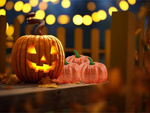 Dekoratívna tekvica umelá polystyrénová dekorácia halloween jeseň
